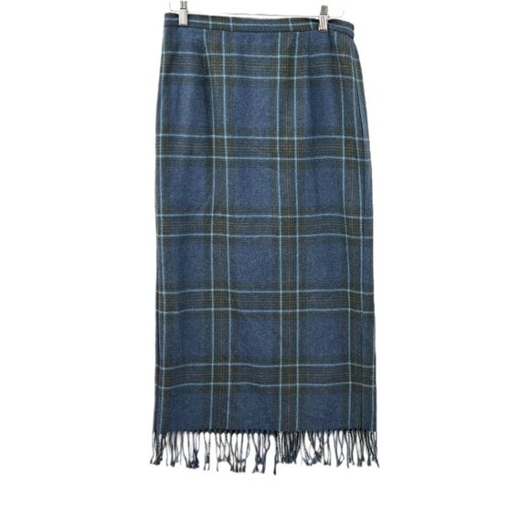 Vintage Requirements Wool Blend Midi Skirt - Picture 1 of 4